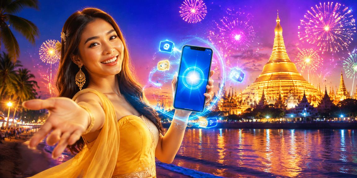 စစ်ကိုင်းတောင်ကြီးနဲ့ ရွှေတိဂုံဘုရားမြင်ကွင်း